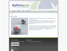 Tablet Screenshot of gibsongroup.ca